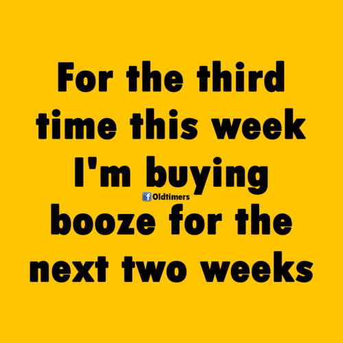 BUYING BOOZE