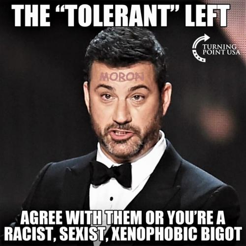 the tolerant left