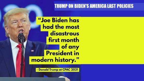 JOE BIDEN MOST DISASTROUS PRESIDENT TRUMP QUOTE