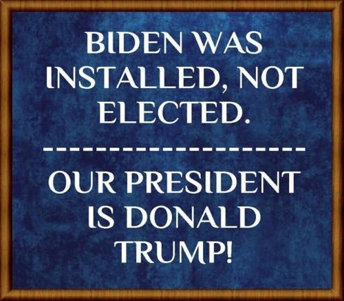 installed not elected