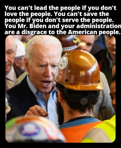 Biden yells at worker
