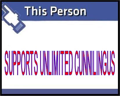 SUPPORTS UNLIMITED CUNNILINGUS
