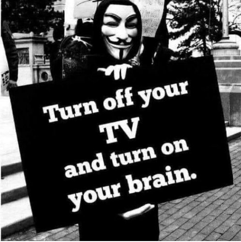 tv off brain on