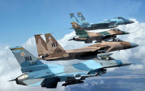 F-15s-F-16s