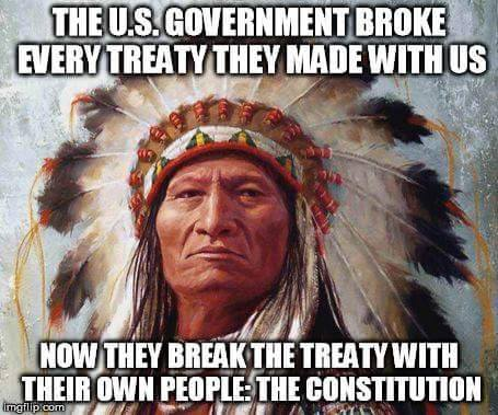 broke treaty