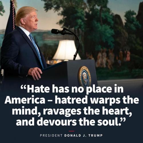 Trump no hate