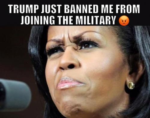 TRANNY BAN MICHELLE FLOTUS