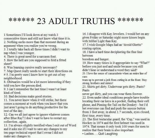 23 Truths