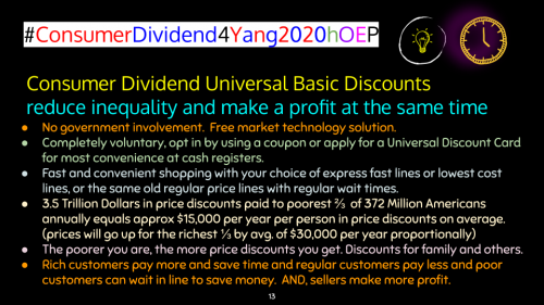 #ConsumerDividend4Yang2020hOEP