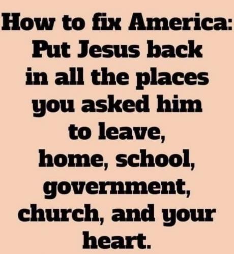 how to fix America