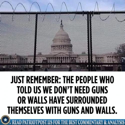 D.C. Guns and Walls - meme