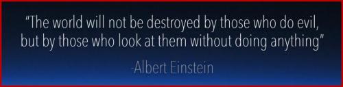 Albert Einstein - How to stop evil