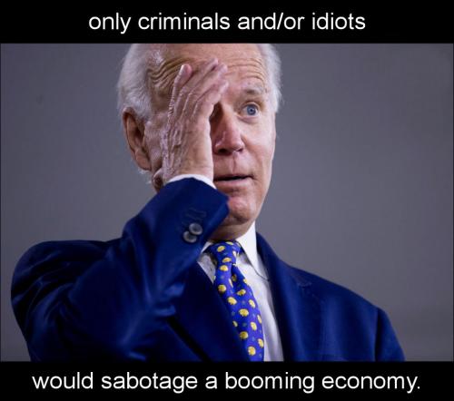 sabotage a booming economy