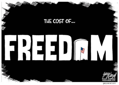COST OF FREEDOM