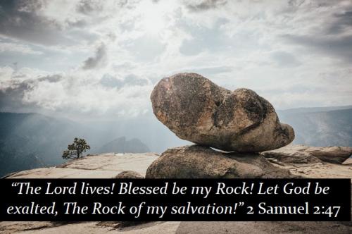 BLESSED BE MY ROCK THE LORD