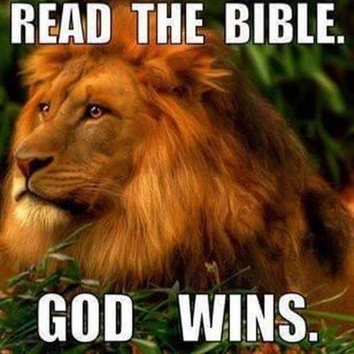 God wins!