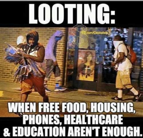 looting