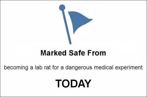 becoming a lab rat for a dangerous medical experiment