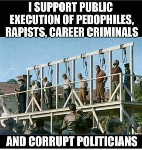 capital punishment for pedos