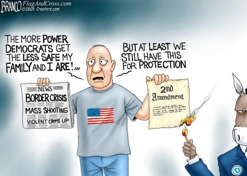 Less Safe With Dems In Power - meme