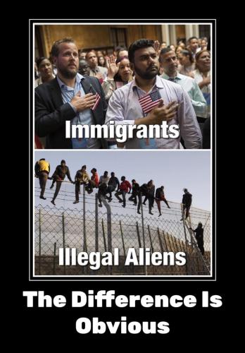 Immigrants vs. Illegal Aliens