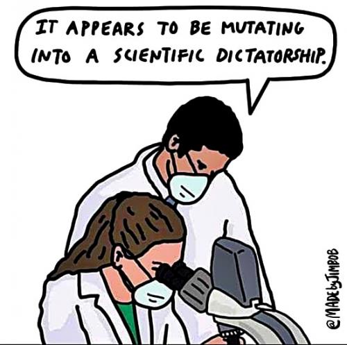 Scientific Dictatorship toon