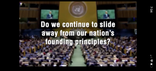 CONTINUE TO SLIDE AWAY FROM FOUNDING PRINCIPLES 1