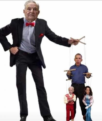 George Soros the puppeteer behind this mess