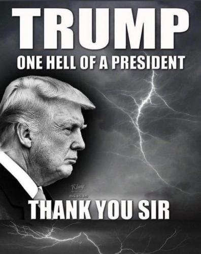 TRUMPonehellofapresident