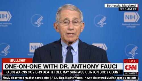 CDC - Fauci - CNN - Clinton Body Count