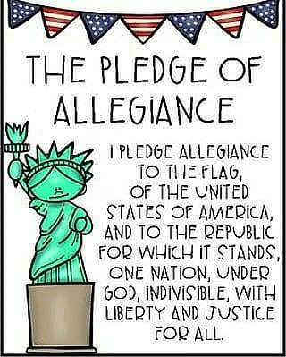ChildrenStatueofLibertyandPledgeofAllegiance