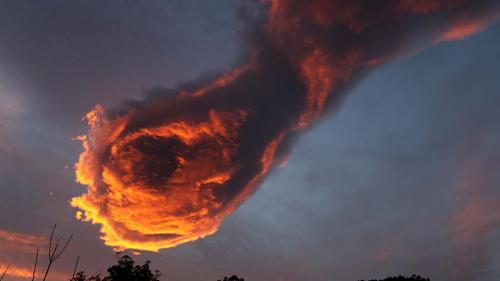 Hand of God over Madeira-Portugal 2016 Jan