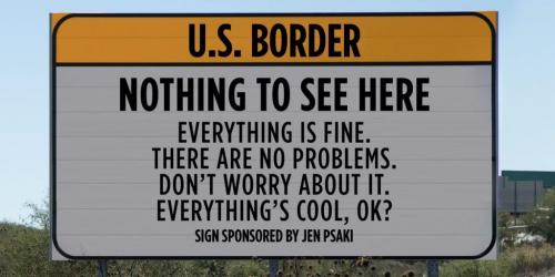 US Border - Nothing To See Here - political satire