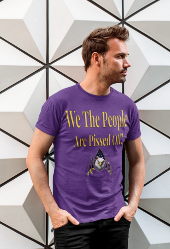 We The People Pissed Purple Tee