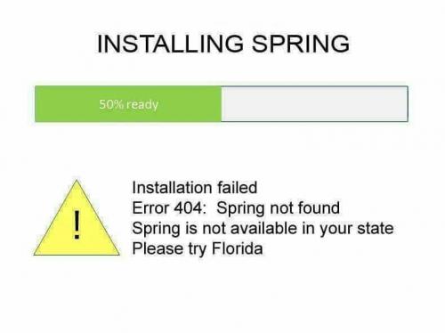 INSTALLING SPRING