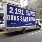 Guns saves lives  2191 daily  on a truck