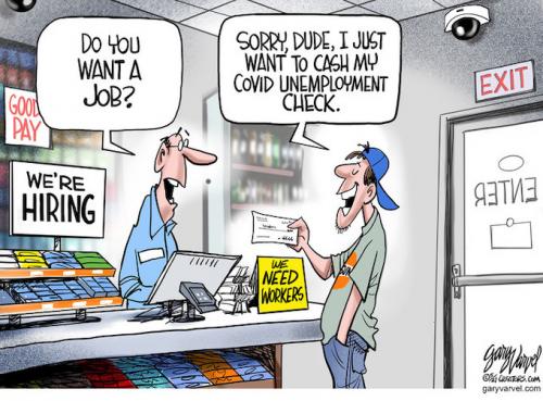 COVID UNEMPLOYMENT CHECKS