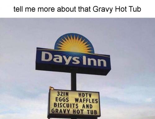 gravy hot tub