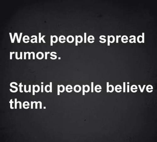 RUMORS