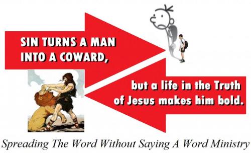 5148742-Saint-John-Chrysostom-Quote-Sin-makes-man-a-coward-but-a-life-in