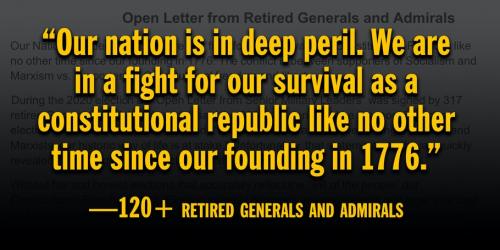 GENERALS GIVE STATEMENT ON THE REPUBLIC