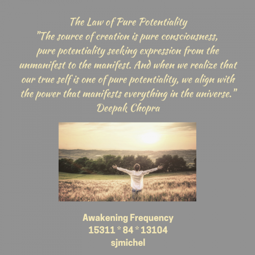 Law of Pure Potentiality