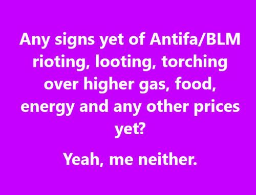 Antifa-BLM Signs