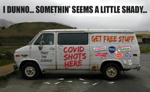 Vaccine Van down by river