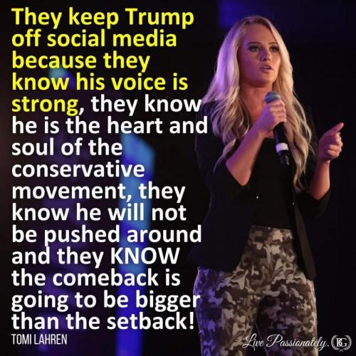 They're afraid of TRUMP