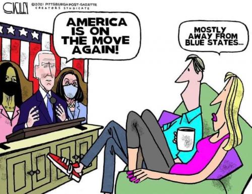 america on move again away from blue states locusts democrats biden