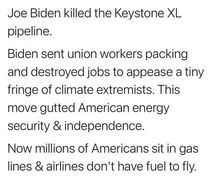 biden & keystone