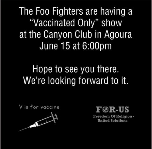 Foo Fighters Canyon Club