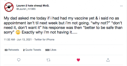 @lauren_m1985 what to say to shotnazis at home or office dad asked me better to be safe genocidejab