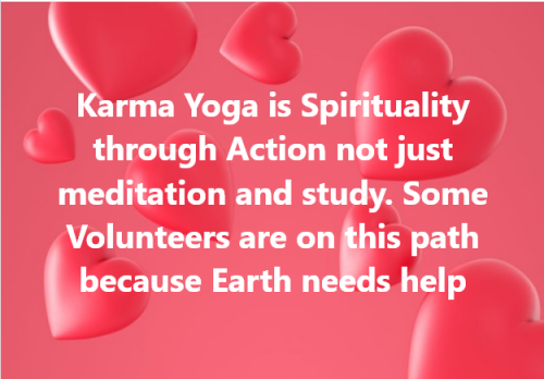 Karma Yoga for The Volunteers